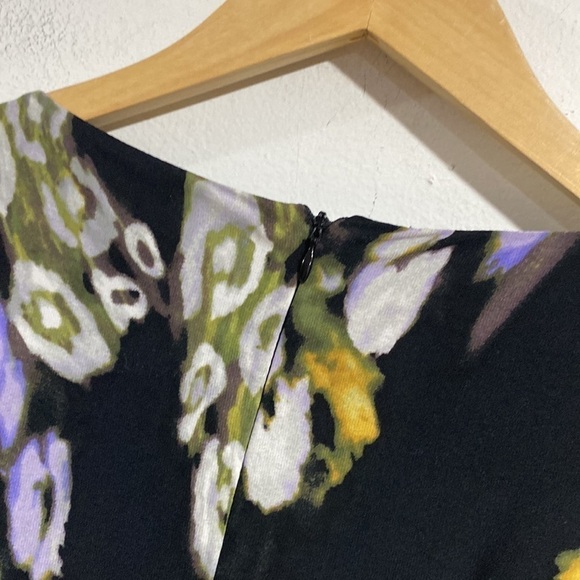 Taylor abstract‎ dress watercolor size 6 hidden back zipper - Picture 5 of 6